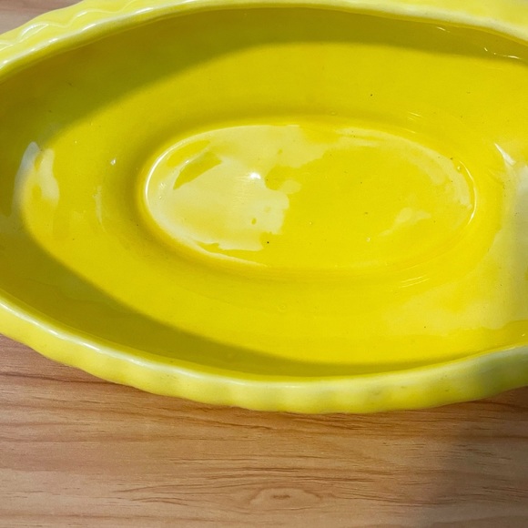 Vintage 50s | Frank Moreno | MCM Lemon Yellow Planter - Picture 8 of 14